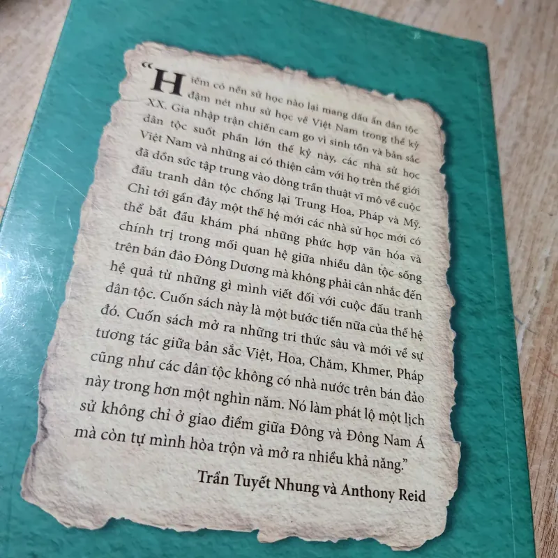 Việt Nam lịch sử không biên giới | Trần tuyết nhung. Anthony reid 746725