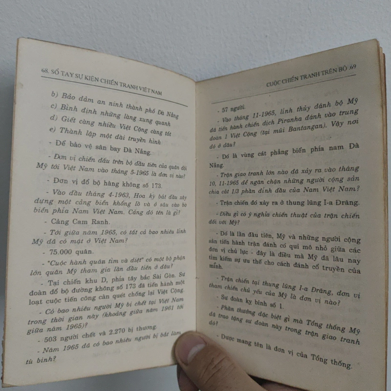 Sổ Tay Sự Kiện Chiến Tranh Việt Nam- Jeff Stein, Marc Leepson 506261