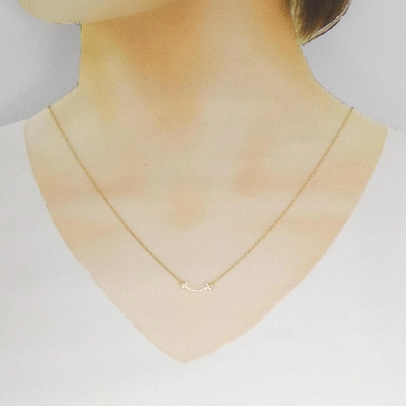 Dây chuyền mini T-Smile Tiffany - Hàng hiệu Authentic 842854