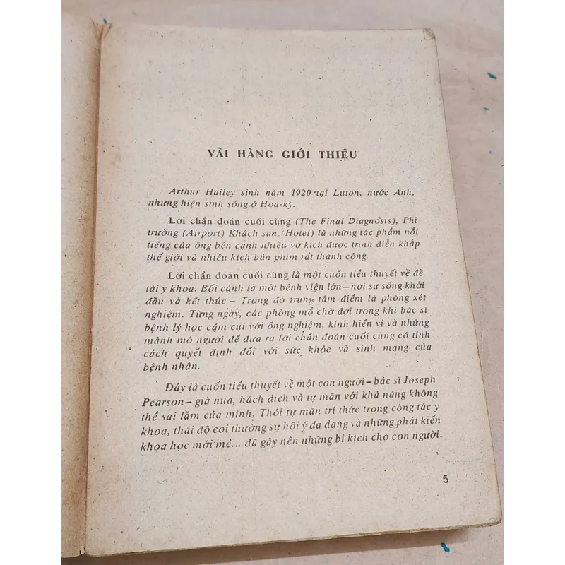 Tiểu thuyết Mỹ: LỜI CHẨN ĐOÁN CUỐI CÙNG - Arthur Hailey 719362