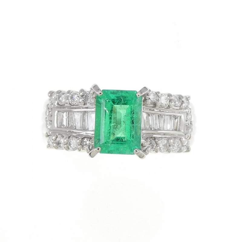 Nhẫn Emerald PT900 0.97CT 672378