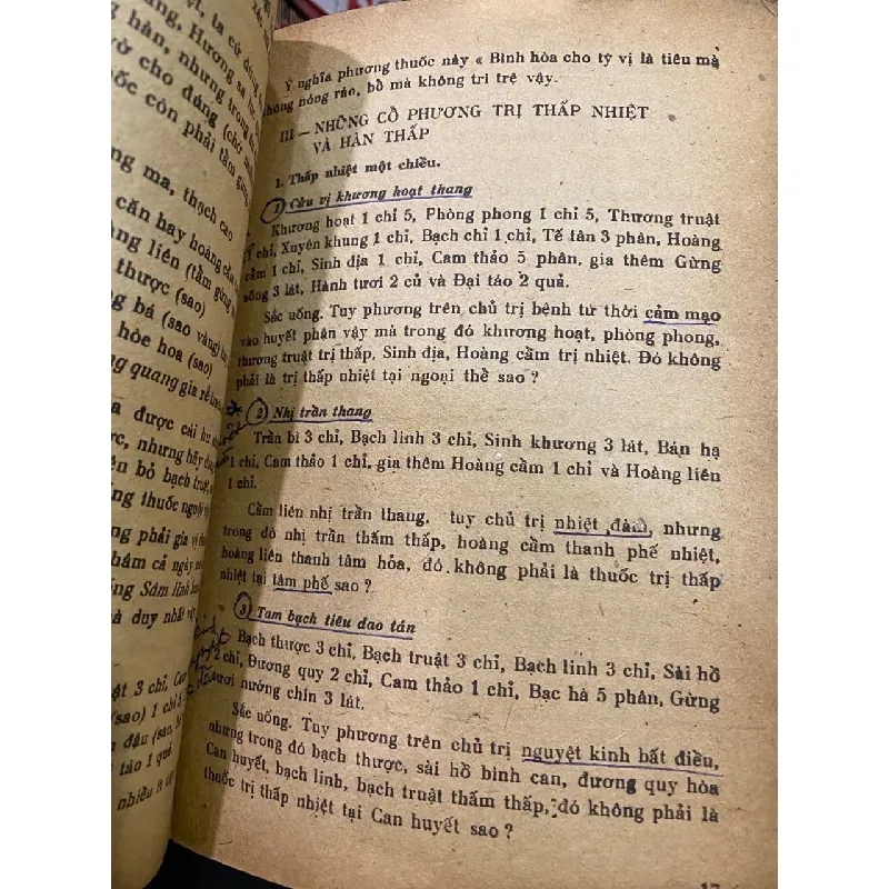 Luận trị thấp nhiệt, hàn thấp, khí huyết, hư hàn - Định Ninh Lê Đức Thiếp 718826