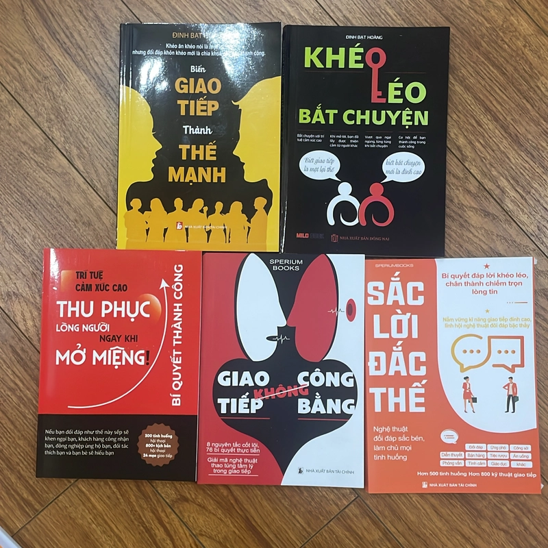 Sách giao tiếp không công bằng + biến giao tiếp thành thế mạnh.. ( combo 5 cuốn ) 548514