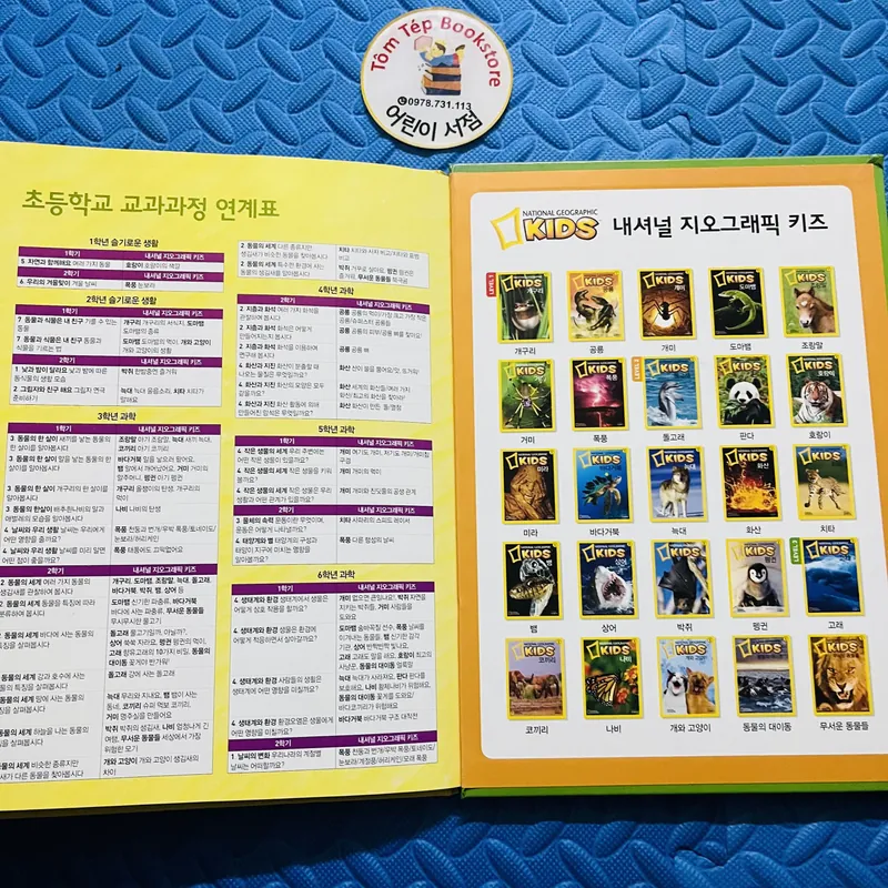 FULL SET NATIONAL GEOGRAPHIC KIDS – TIẾNG HÀN 25 CUỐN  706368