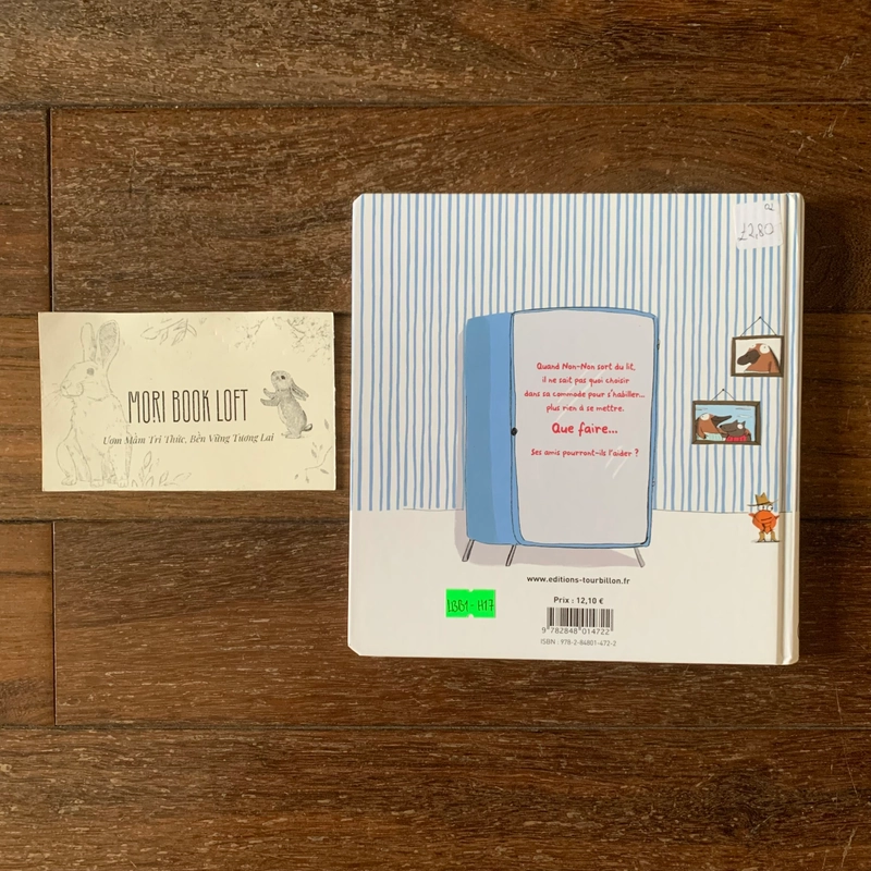 Sách Tiếng Pháp Non-Non n'a plus rien à se mettre – Lift-the-Flap, Used, Bìa cứng 505940