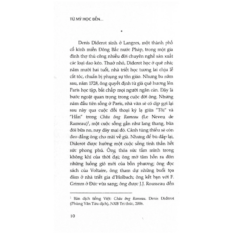 Từ Mỹ Học đến các loại hình nghệ thuật (Denis Diderot) 479469