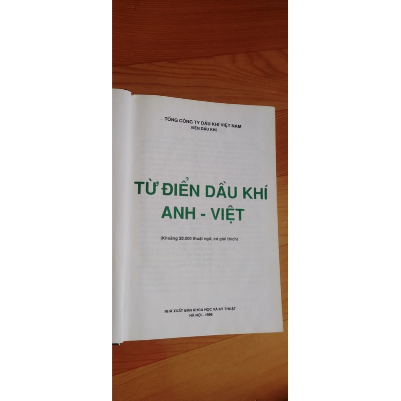 TỪ ĐIỂN DẦU KHÍ  509921