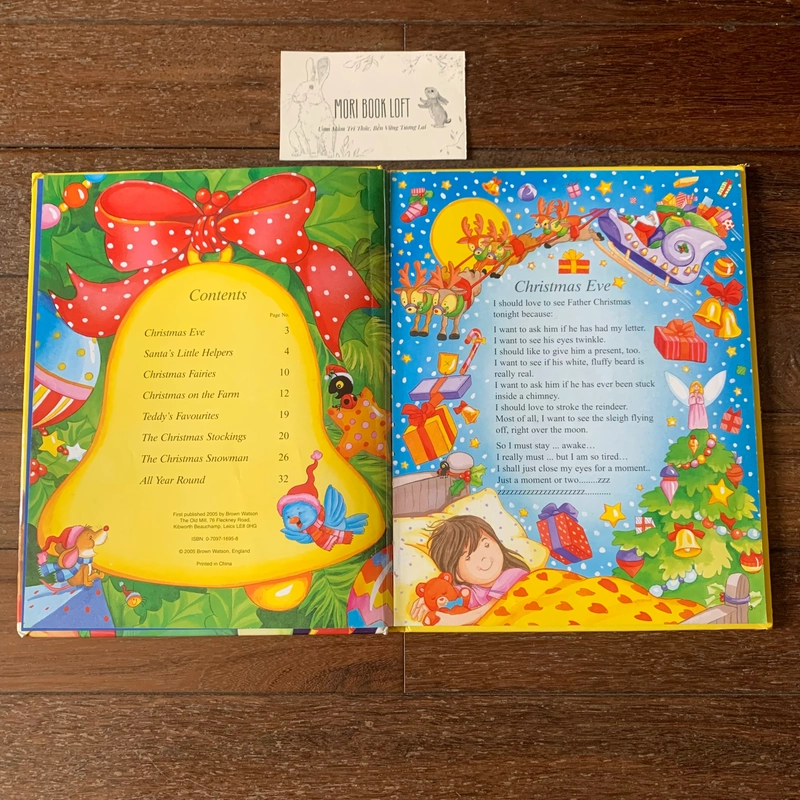 Sách tranh tiếng anh Christmas Stories, Used, Bìa xốp 479272