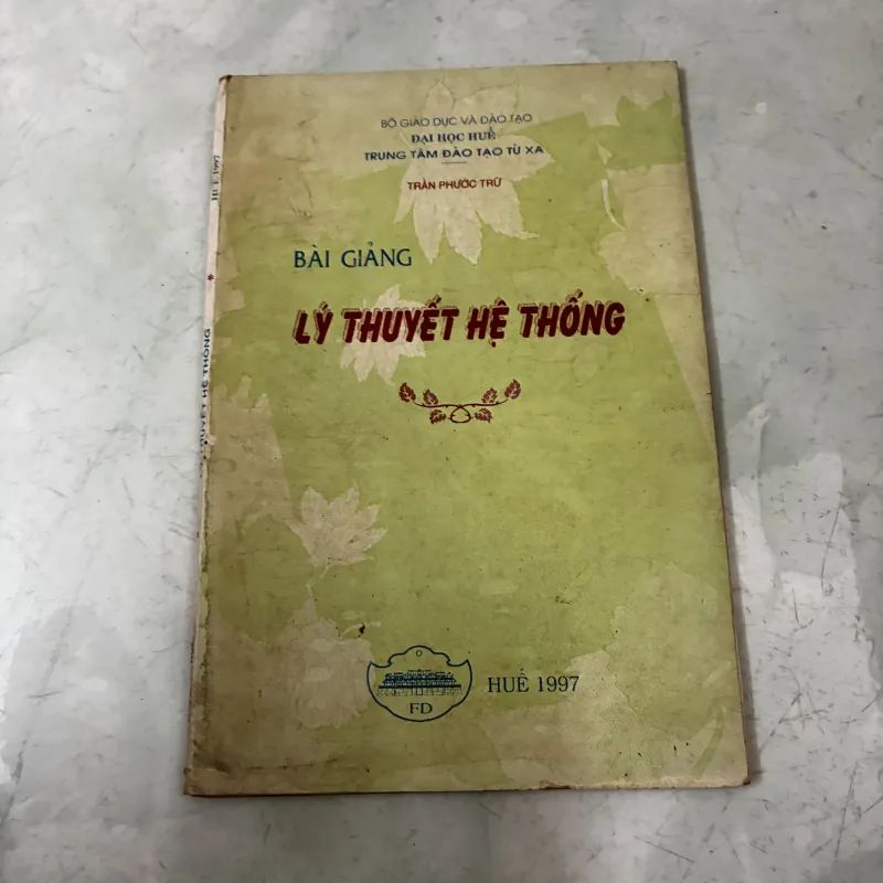 Bài giảng lý thuyết hệ thống (tặng khi mua sách ở Tiệm) 1038426