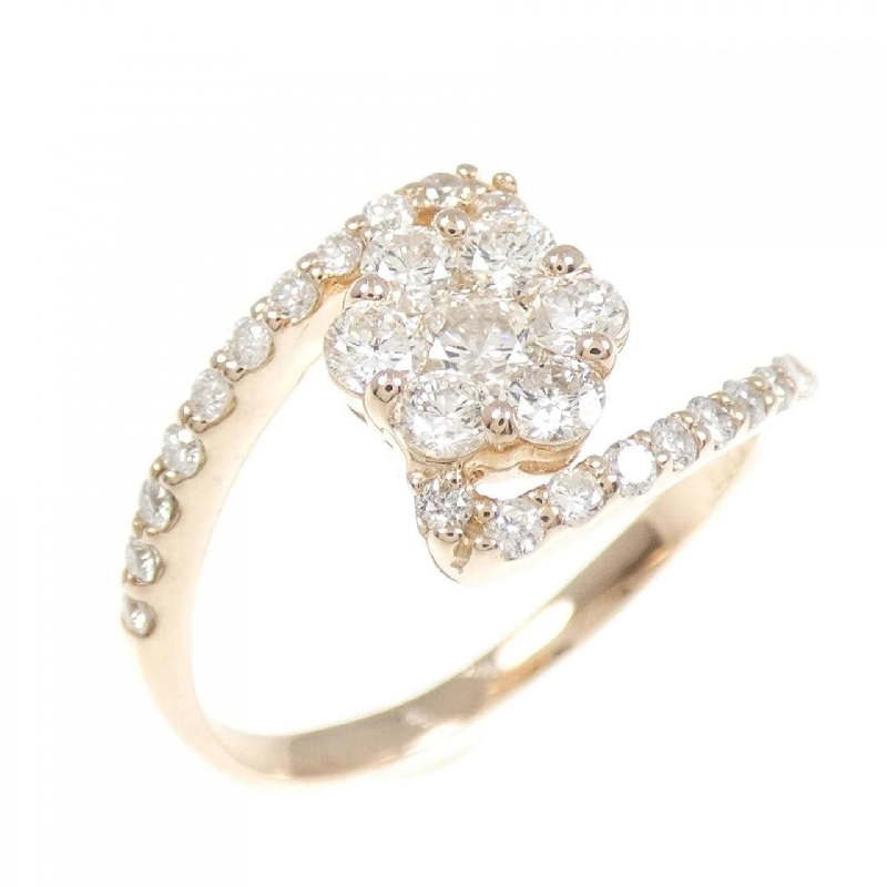 Nhẫn kim cương hoa K18PG 0.70CT - Hàng hiệu Authentic 854866