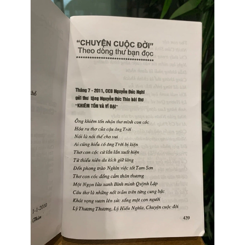 Chuyện cuộc đời -Lê Đức Thìn 782193