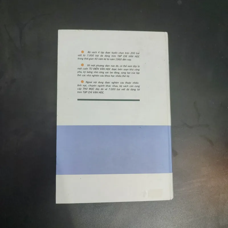 Tuyển tập 40 năm Tạp chí Văn học (1960-1999) (đủ 4 tập)  603946