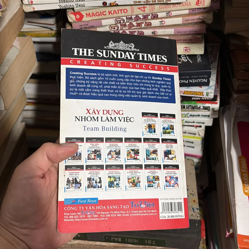 II Sách Kỹ Năng: Xây Dựng Nhóm Làm Việc (The Sunday Times) - ROBERT B. MADDUX - 2008 779255