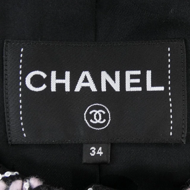 Áo khoác không cổ CHANEL LOOK12 P80405V72615 25B - Hàng hiệu Authentic 814994