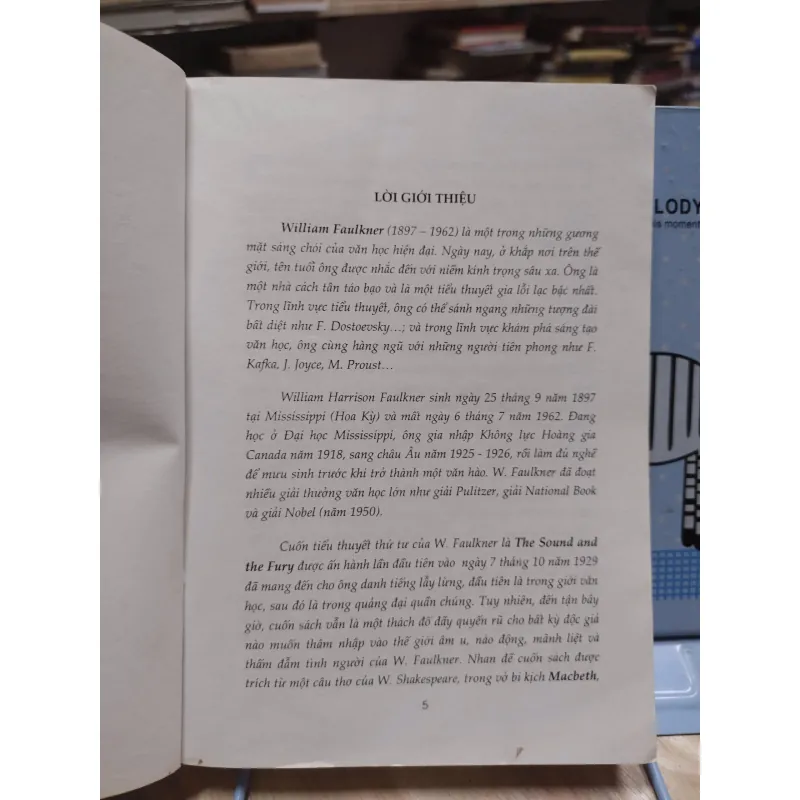 sách: Âm thanh và cuồng nộ - William Faulkner (A1) 568284