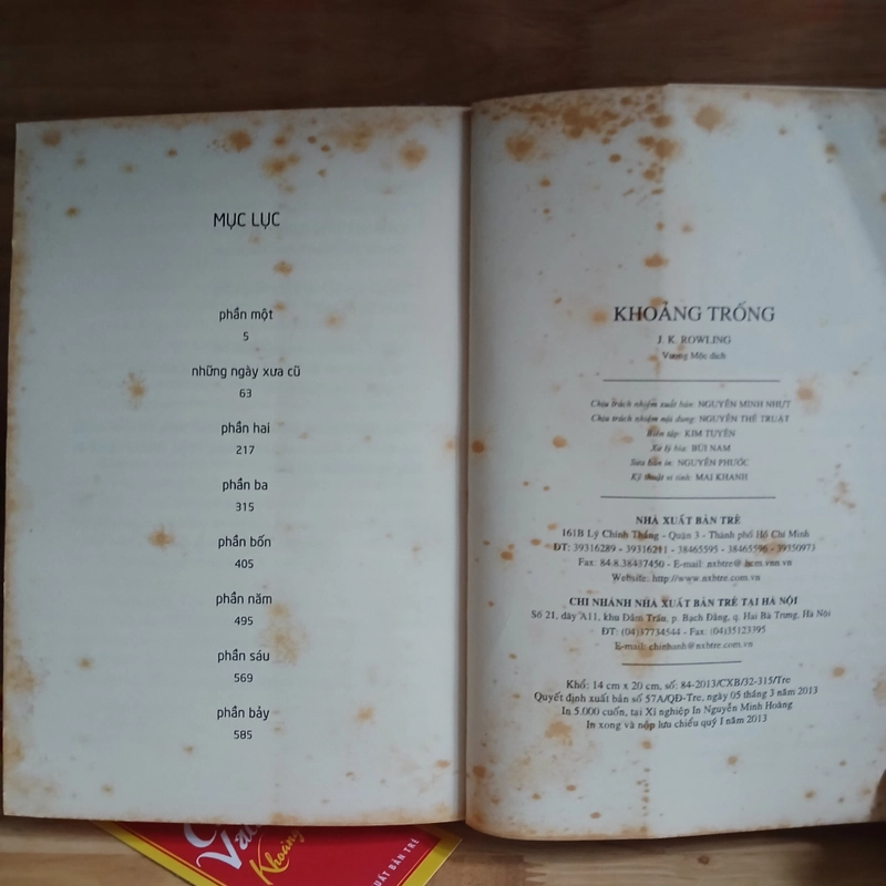 Khoảng Trống (The Casual Vacancy) - J. K. Rowling 355442
