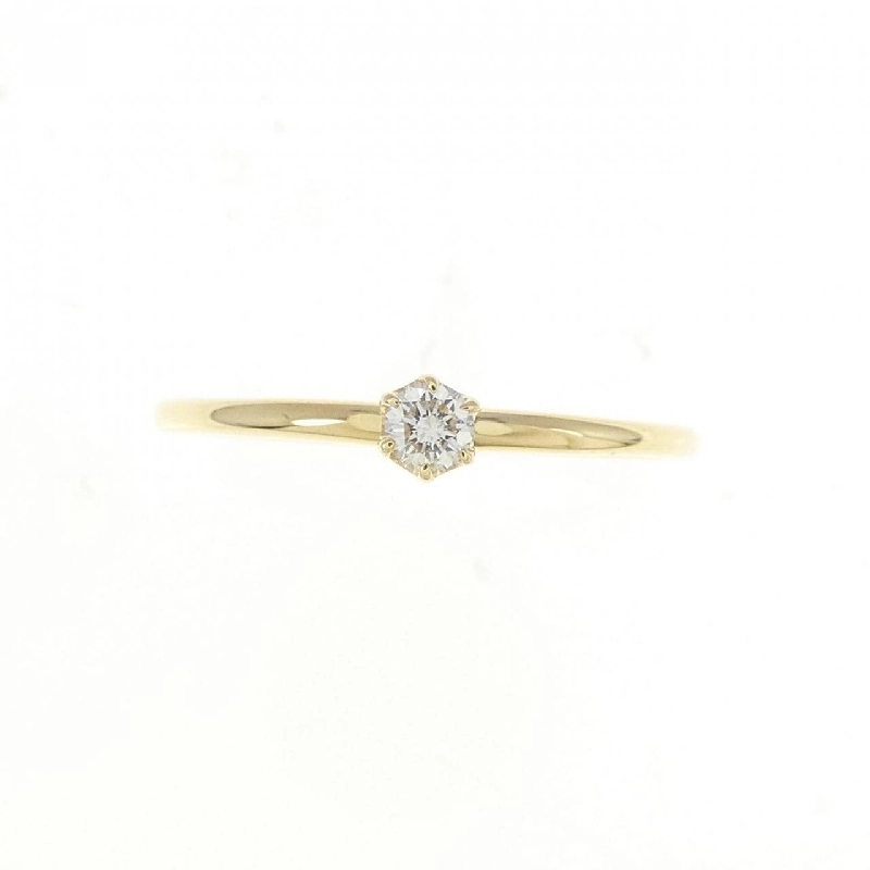 Nhẫn kim cương K18YG 673325