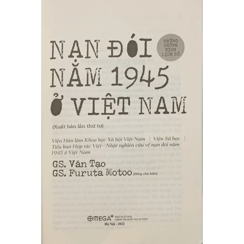 Nạn đói năm 1945 ở Việt Nam những chứng tích lịch sử 739749