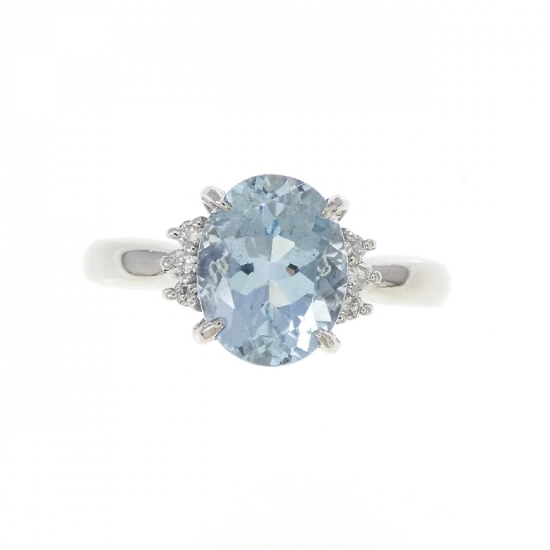Nhẫn Aquamarine PT900 1.60CT - Hàng hiệu Chính hãng 846125