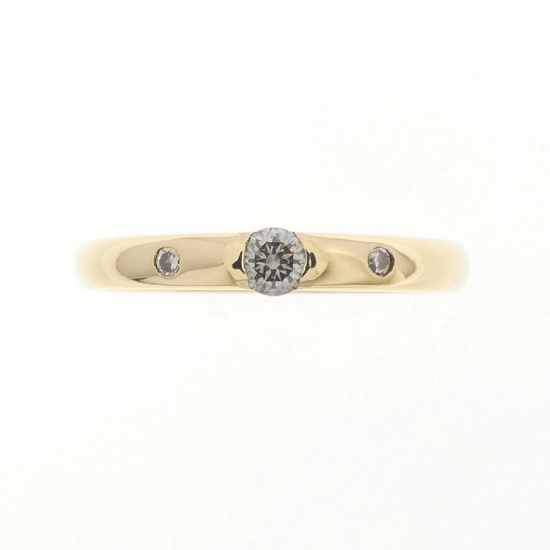 Nhẫn kim cương K18YG 0.13CT - Hàng hiệu Authentic 859376