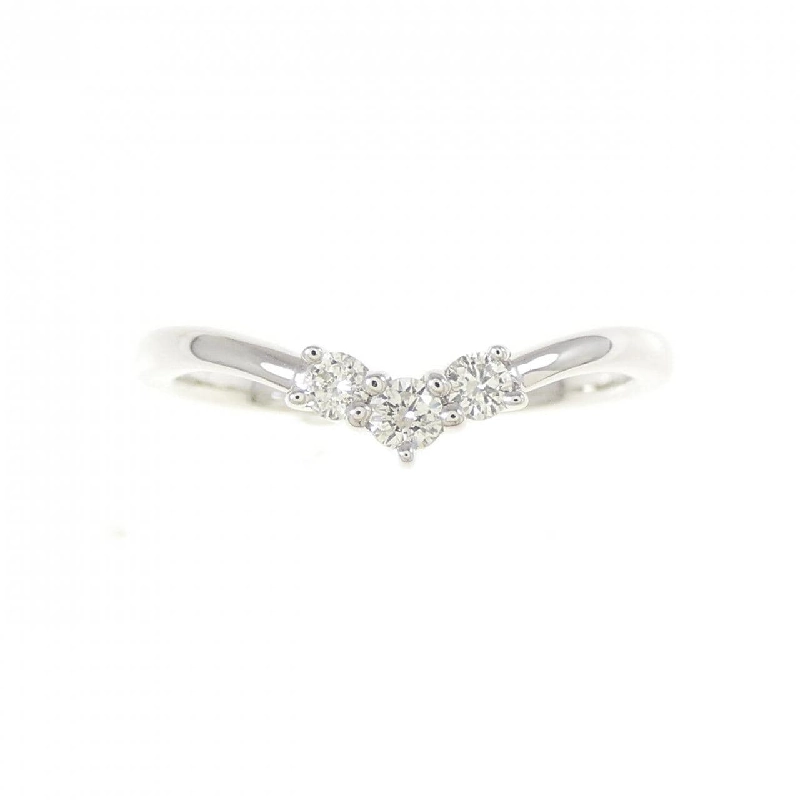 Nhẫn kim cương K18WG 0.13CT 668618