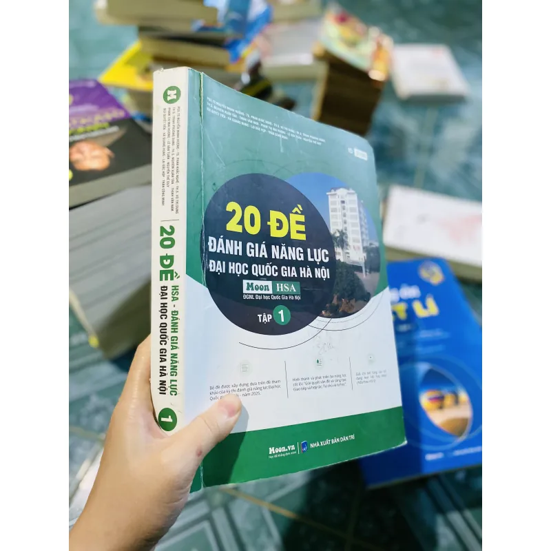 20 Đề Luyện Thi Đánh Giá Năng Lực Theo Cấu Trúc Đề Thi Của Đại Học Quốc gia Hà Nội (Moon) 752306