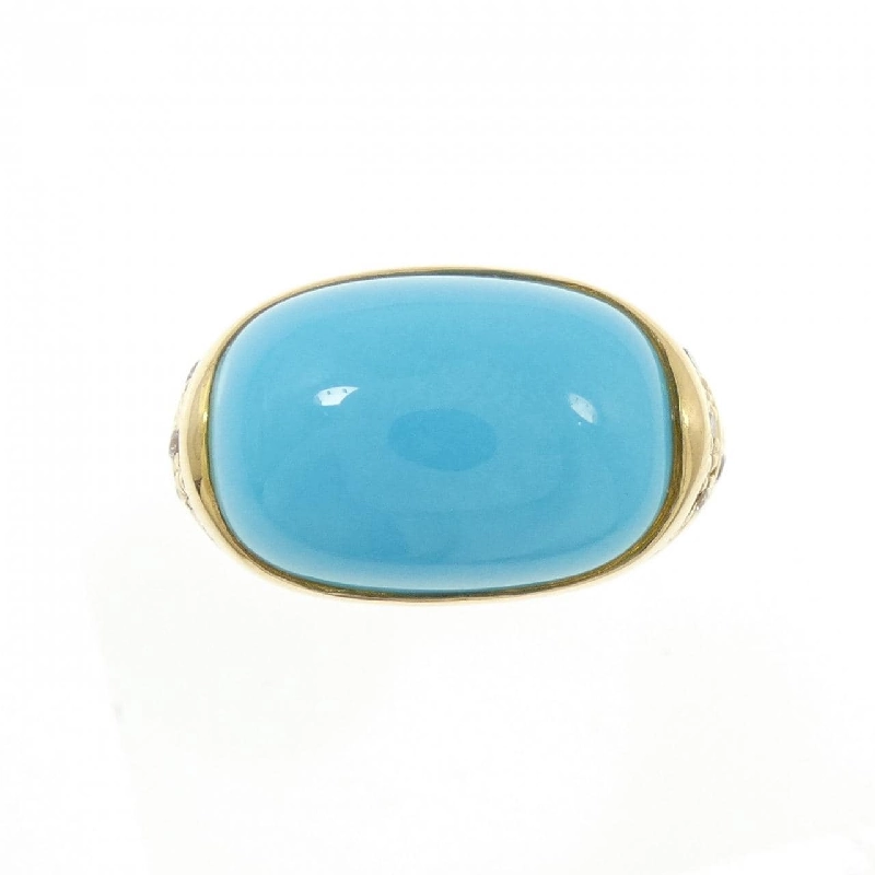 Nhẫn Turquoise K18YG 7.02CT 669864