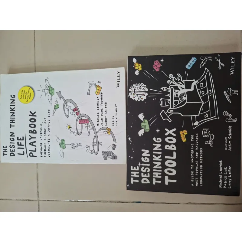 [Thanh lý] Combo 2 cuốn The Design Thinking Toolbox và playbook - tiếng Anh 1038453