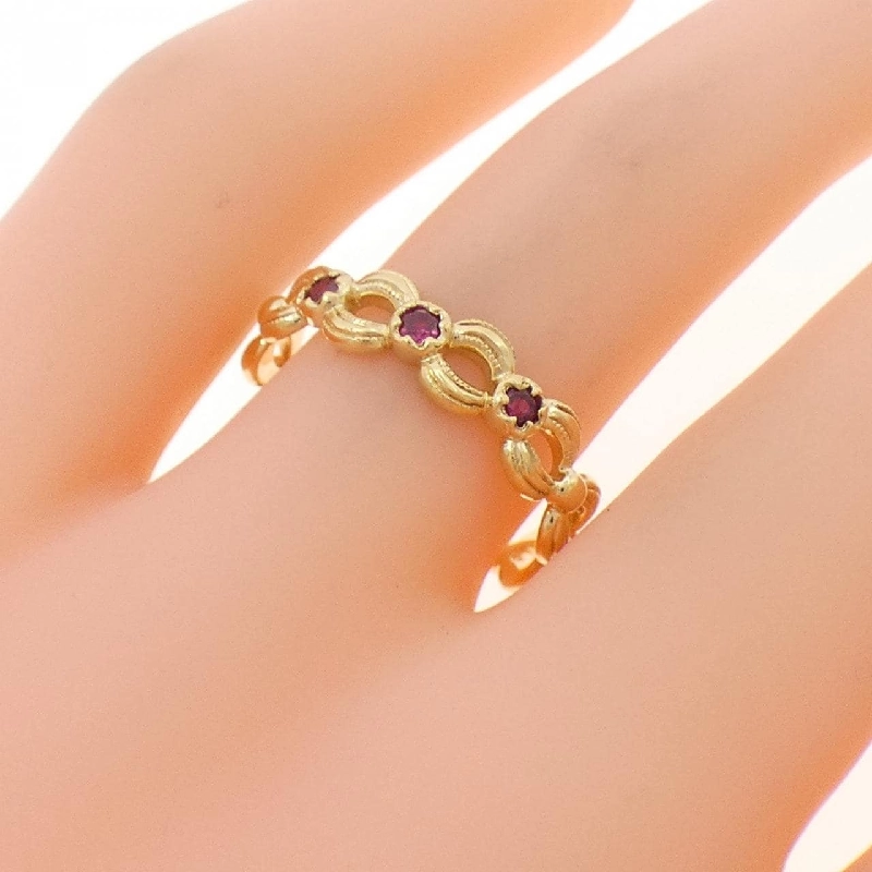 Nhẫn Ruby K18YG - Hàng hiệu Chính hãng 849009