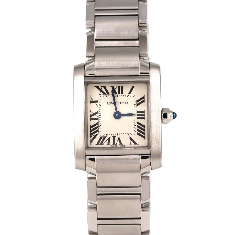Cartier Tank Française SM W51008Q3 SS Quartz - Hàng hiệu Authentic 874843