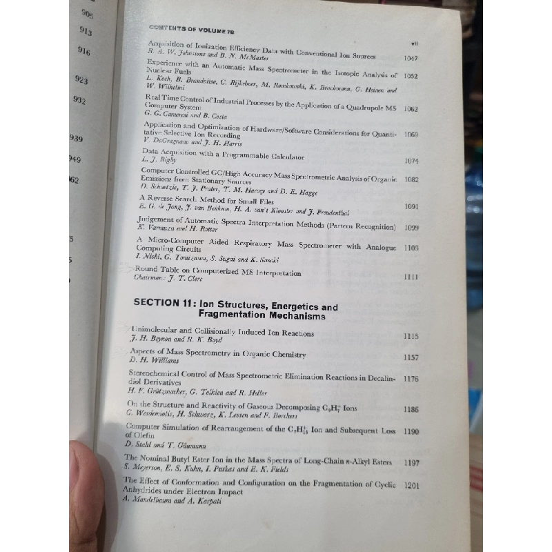 Advances in Mass Spectrometry (Volume 7B) - Edited by N. R. Daly 448814