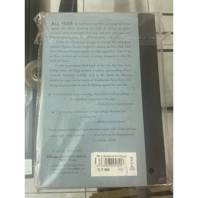 The last Olympian - Rick Riordan 1017568