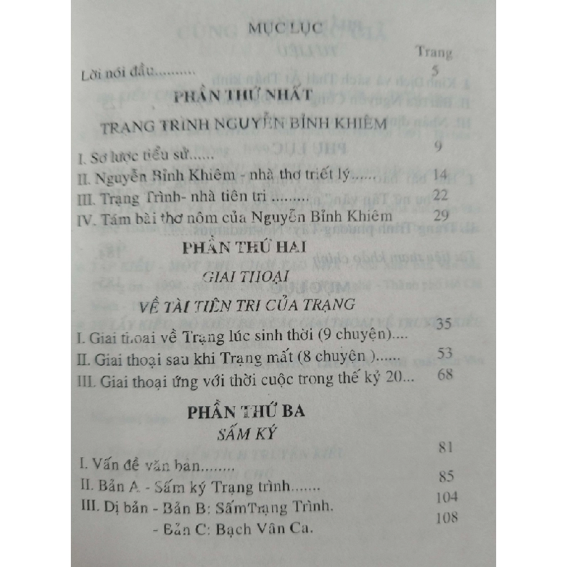 Giai thoại và sấm ký trạng trình - 2000 - 187 trang (Sách lịch sử - triết học) ANTQ1304 1012697