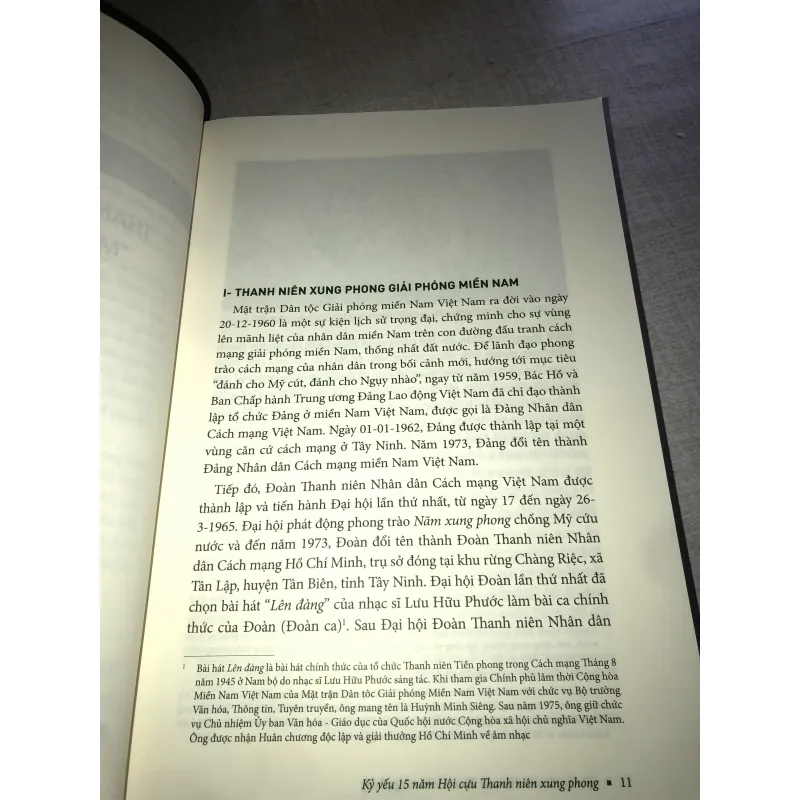 Kỷ yếu Hội Cựu thanh niên xung phong thành phố Hồ Chí Minh-15 năm hình thành và phát triển 779583