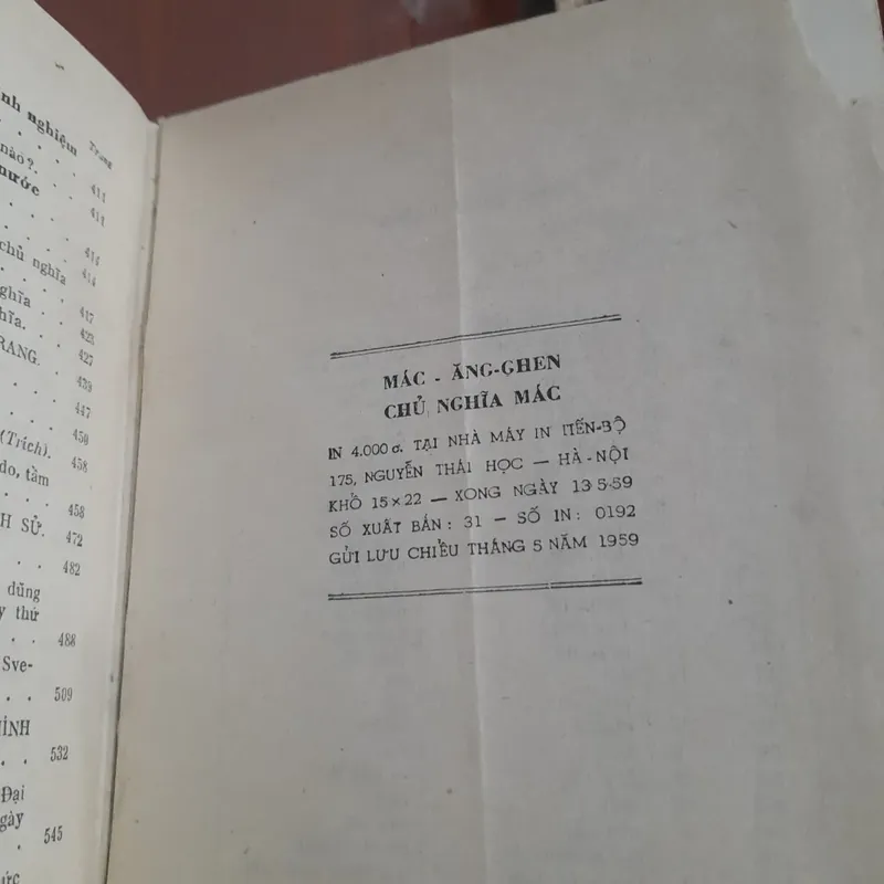 V. Lê Nin - MÁC ĂNG GHEN chủ nghĩa Mác 735673