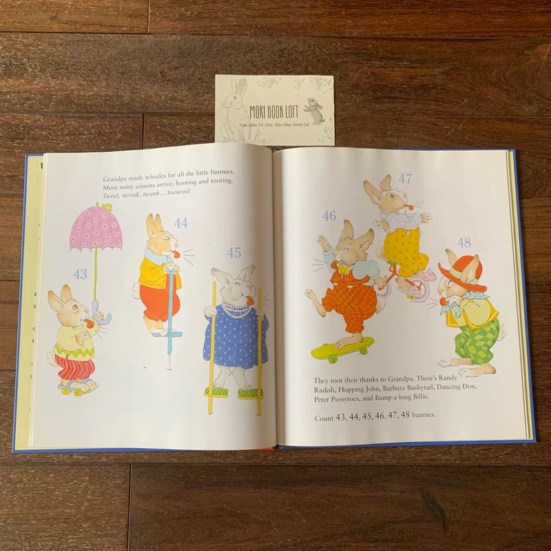 Sách tranh tiếng anh I Can Count 100 Bunnies: And So Can You!, Used, Bìa Cứng, Khổ Lớn 478731