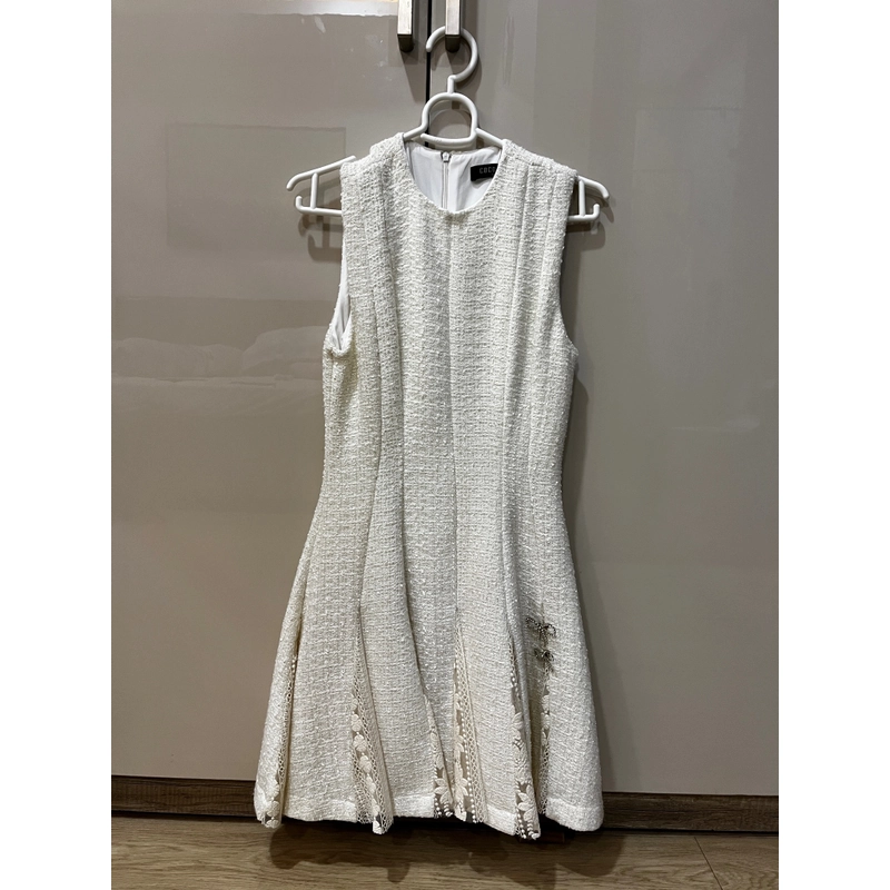 Váy tweed trắng Cocosin - size S 476020