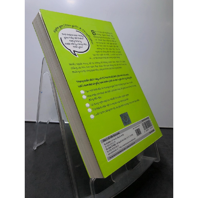 Nghệ thuật giao tiếp để thành công 2018 mới 90% bẩn nhẹ Leil Lowndes HPB0308 KỸ NĂNG 458609