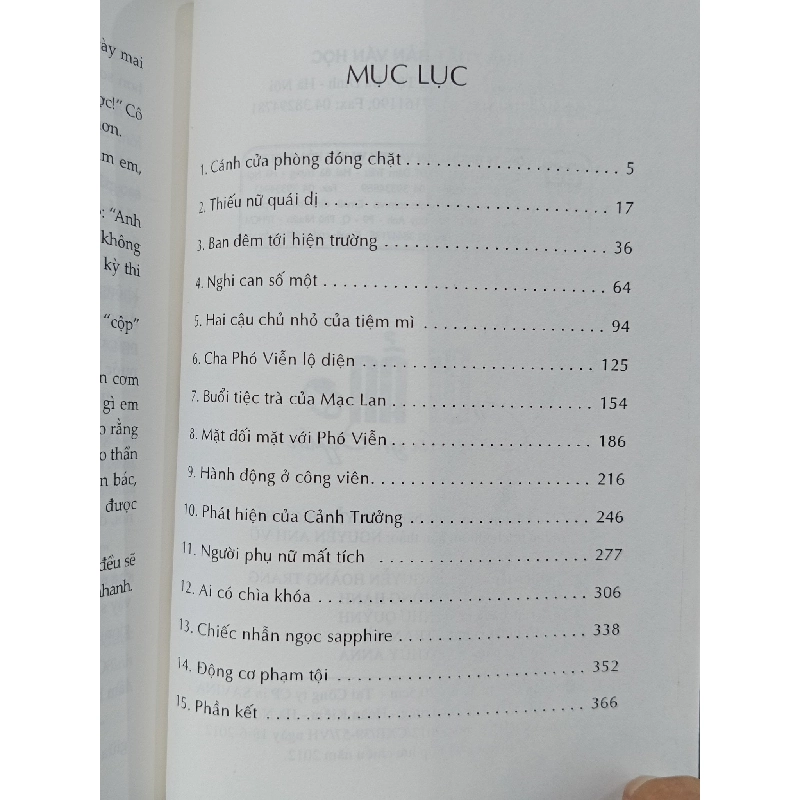 Bí ẩn chiếc nhẫn ngọc Sapphire - Quỷ Mã Tinh (Nguyễn Đức Vịnh dịch) 465446
