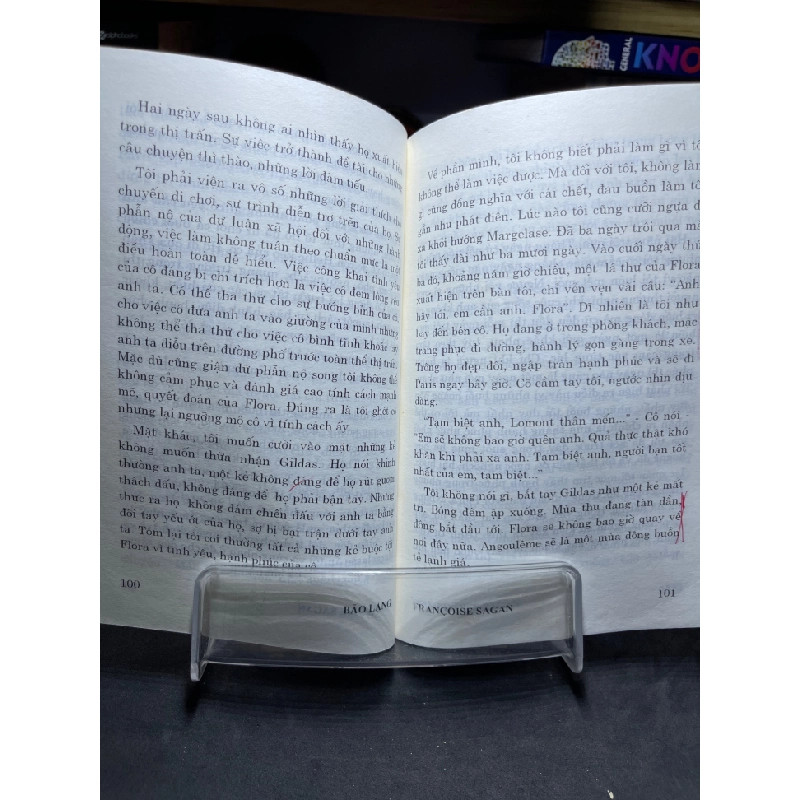 Bão lặng 2001 mới 70% ố bẩn nhẹ Francoise Sagan HPB0906 SÁCH VĂN HỌC Oreka-Blogmeo 161579