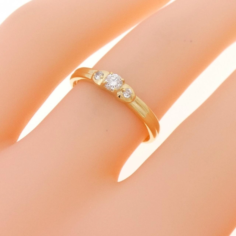 Nhẫn kim cương K18YG 0.12CT - Hàng hiệu Chính hãng 854171
