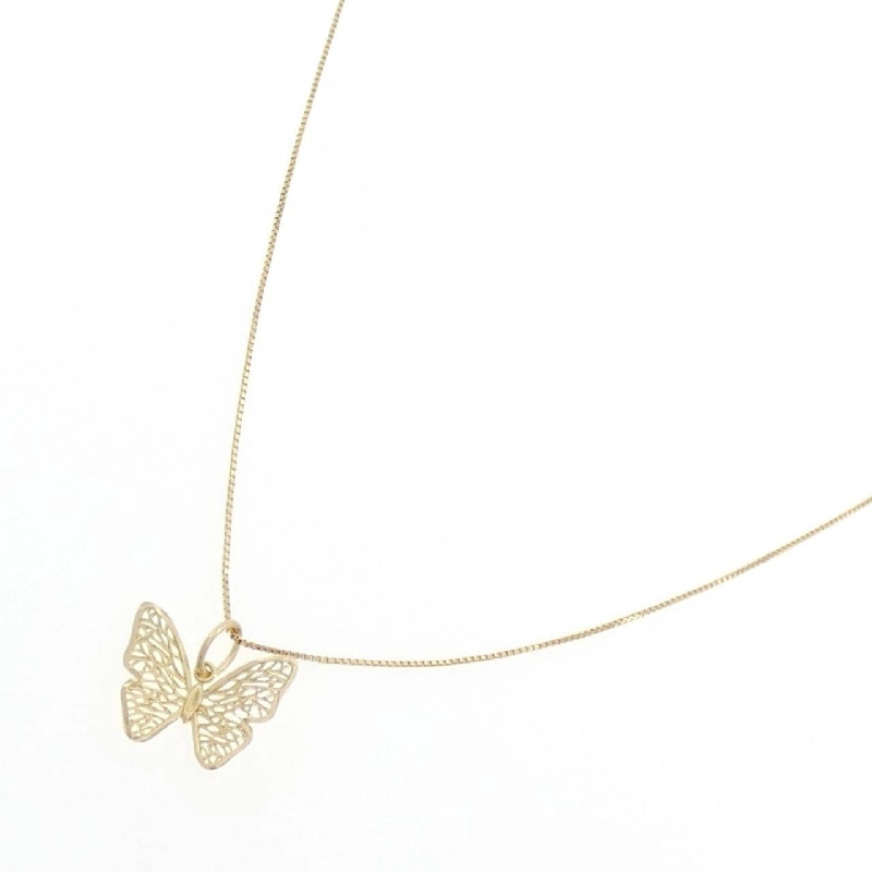 K18YG Dây chuyền bướm - Hàng hiệu Authentic 846693