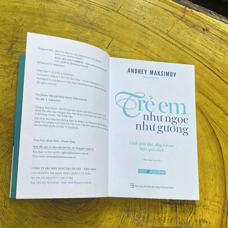 TRẺ EM NHƯ NGỌC NHƯ GƯƠNG - ANDREY MAKSIMOV 736195