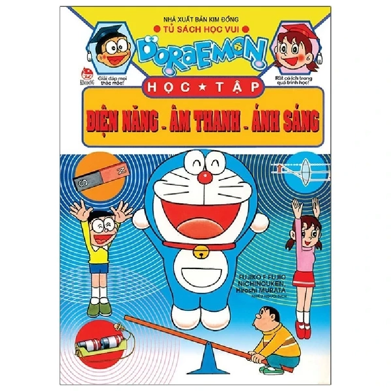 Doraemon Học Tập - Điện Năng-Âm Thanh-Ánh Sáng - Fujiko F Fujio, Kanjiro Kobayashi, Yukihiro Mitani (Mới 100%) Truyện tranh, NXB Kim Đồng - SÁCH ĐẠI HỌC 486108