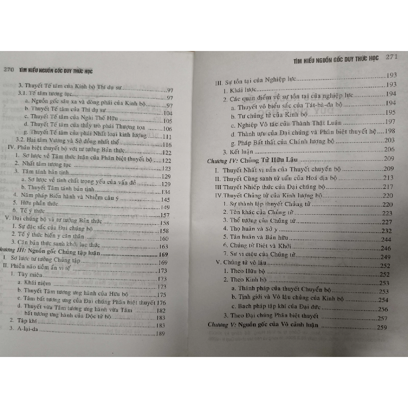Tìm hiểu nguồn gốc duy thức học - 2006 - 271 trang Sách tôn giáo - tâm linh ANTQ3101 789920
