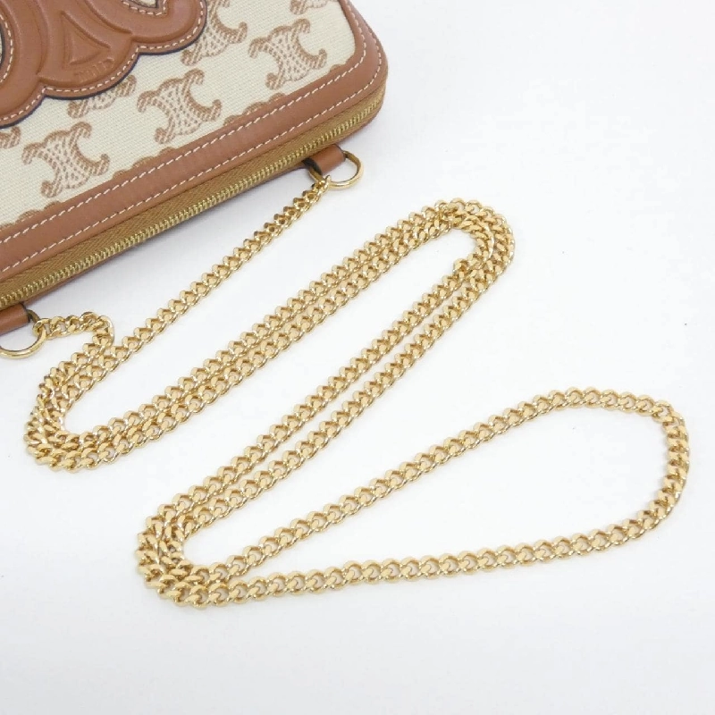 Túi xách đeo vai Celine Chain Clutch 10E382FCU - Hàng hiệu Authentic 764786