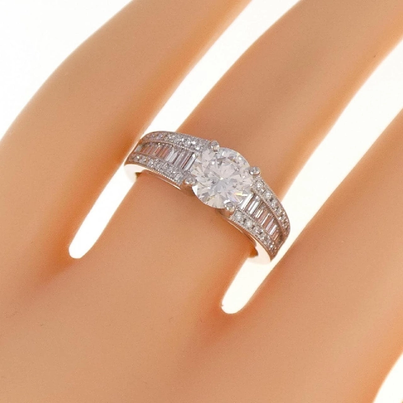 Nhẫn kim cương PT 1.000CT F SI2 EXT - Hàng hiệu Authentic 879473