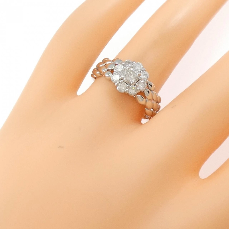 Nhẫn kim cương hoa PT900 0.23CT - Hàng hiệu Authentic 849641