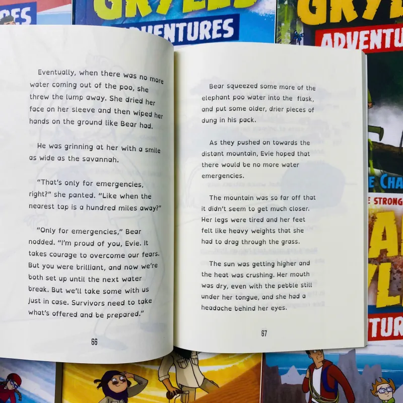 Sách - BEAR GRYLLS ADVENTURES - BỘ 12 CUỐN 1037268