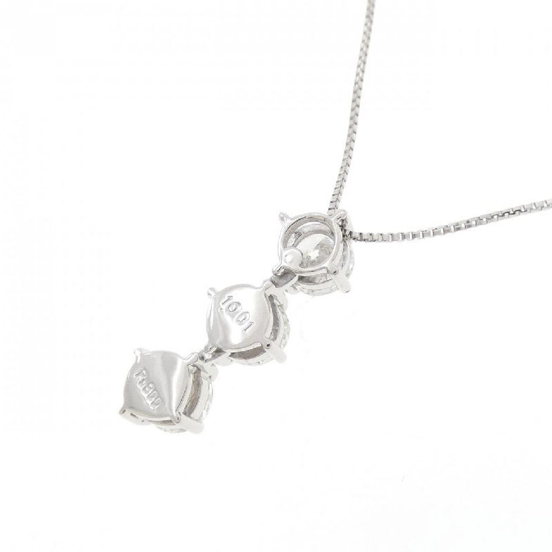 Dây chuyền kim cương ba viên PT900/PT850 1.001CT - Hàng hiệu Chính hãng 861917